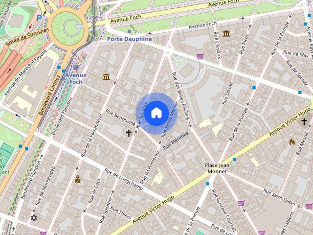 Tout savoir sur cet appartement dans le quartier Porte Dauphine, à Paris 16ème