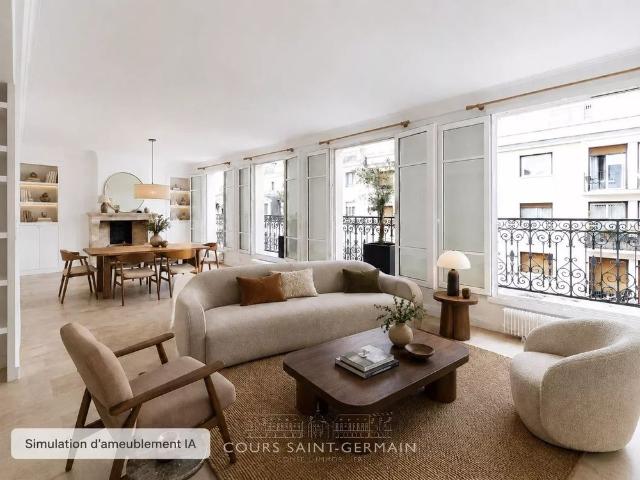 Tout savoir sur cet appartement dans le quartier Porte Dauphine, à Paris 16ème