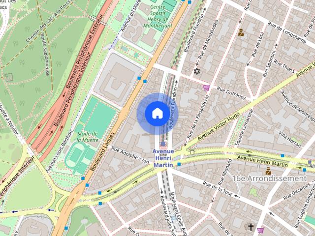 Tout savoir sur cet appartement dans le quartier Porte Dauphine, à Paris 16ème