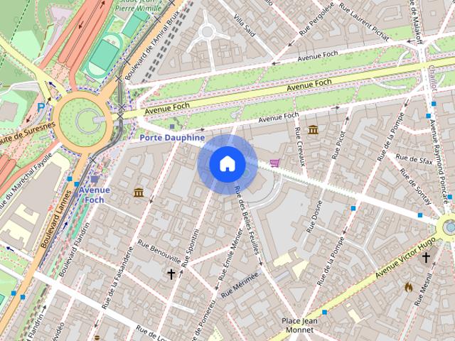 Tout savoir sur cet appartement dans le quartier Porte Dauphine, à Paris 16ème
