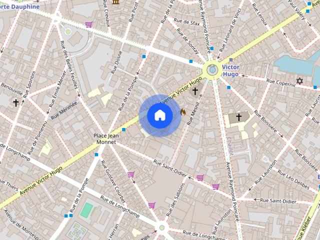 Tout savoir sur cet appartement dans le quartier Porte Dauphine, à Paris 16ème