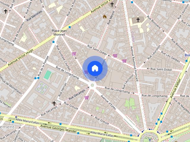 Tout savoir sur cet appartement dans le quartier Porte Dauphine, à Paris 16ème