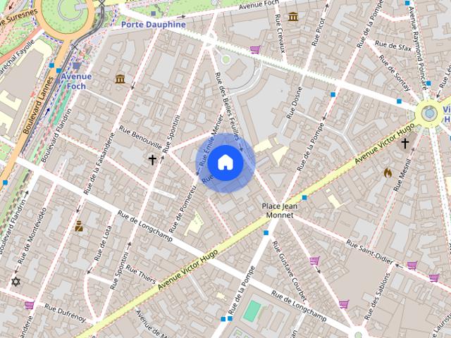 Tout savoir sur cet appartement dans le quartier Porte Dauphine, à Paris 16ème