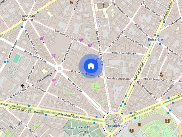 Tout savoir sur cet appartement dans le quartier Porte Dauphine, à Paris 16ème