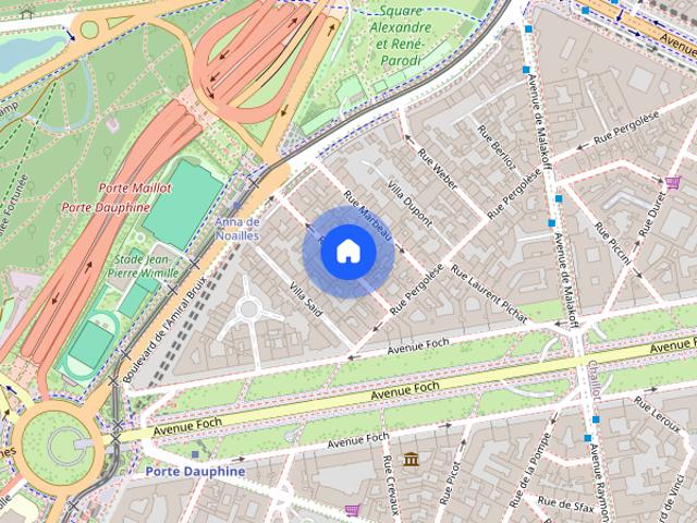 Tout savoir sur cet appartement dans le quartier Porte Dauphine, à Paris 16ème