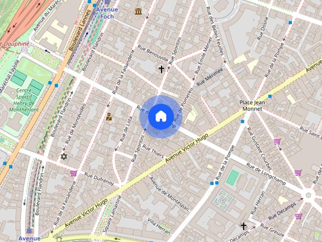 Tout savoir sur cet appartement dans le quartier Porte Dauphine, à Paris 16ème