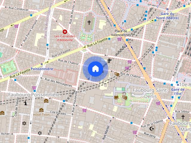 Tout savoir sur cet appartement dans le quartier Porte Saint Denis Paradis, à Paris 10ème
