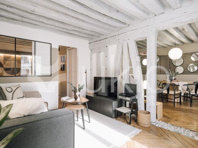 Tout savoir sur cet appartement dans le quartier Palais Royal, à Paris 1er