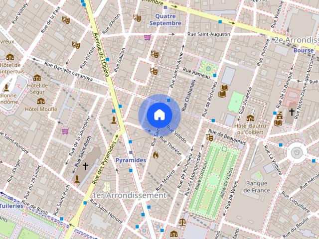 Tout savoir sur cet appartement dans le quartier Palais Royal, à Paris 1er