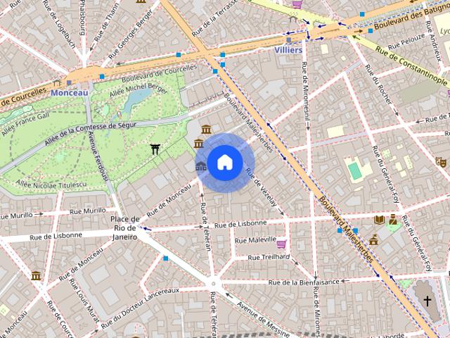 Tout savoir sur cet appartement dans le quartier Parc Monceau, à Paris 8ème