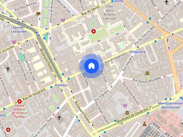 Tout savoir sur cet appartement dans le quartier Pasteur Montparnasse, à Paris 15ème