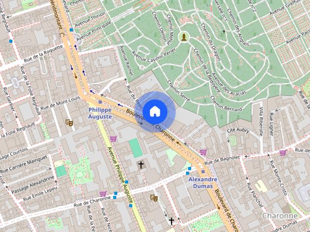Tout savoir sur cet appartement dans le quartier Père Lachaise Réunion, à Paris 20ème