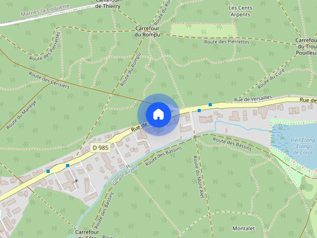 Tout savoir sur cet appartement dans le quartier Rue de Versailles Monastere, à Ville d'Avray