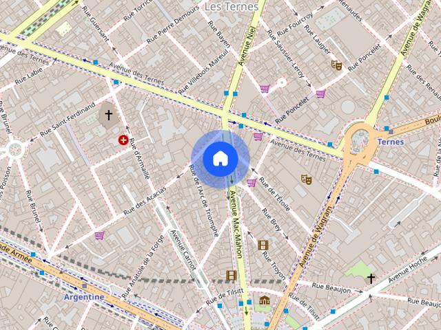 Tout savoir sur cet appartement dans le quartier Ternes Maillot, à Paris 17ème