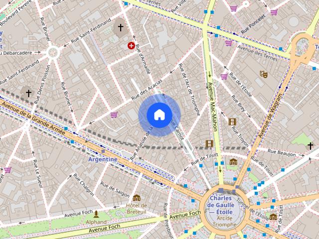 Tout savoir sur cet appartement dans le quartier Ternes Maillot, à Paris 17ème
