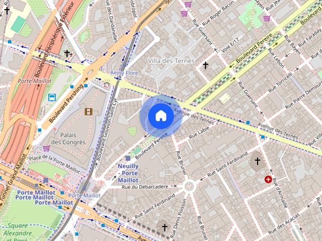 Tout savoir sur cet appartement dans le quartier Ternes Maillot, à Paris 17ème