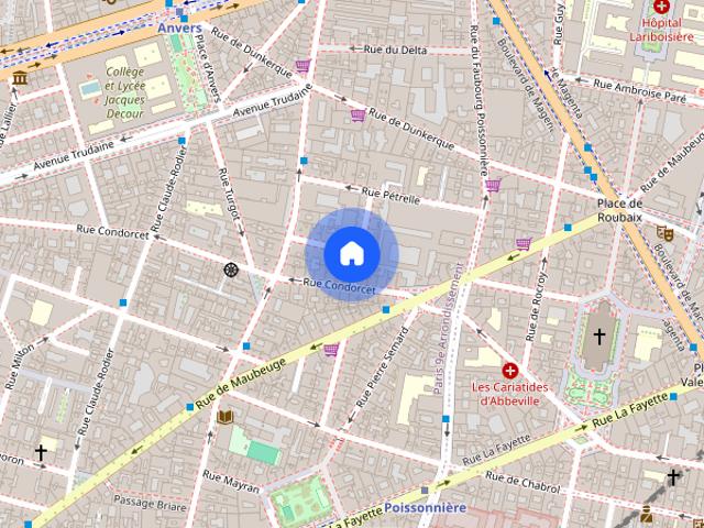 Tout savoir sur cet appartement dans le quartier Trudaine Maubeuge, à Paris 9ème