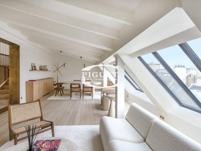 Tout savoir sur cet appartement dans le quartier Triangle d'Or, à Paris 8ème