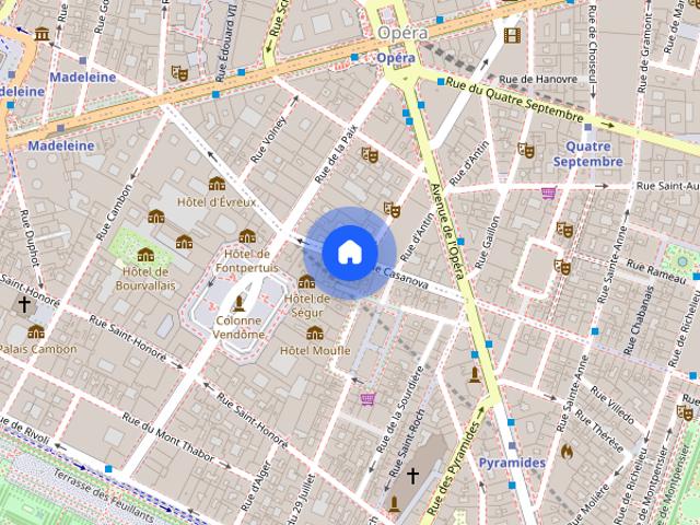 Tout savoir sur cet appartement dans le quartier Vendôme, à Paris 1er