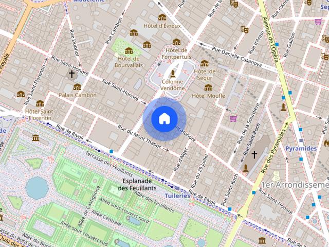 Tout savoir sur cet appartement dans le quartier Vendôme, à Paris 1er
