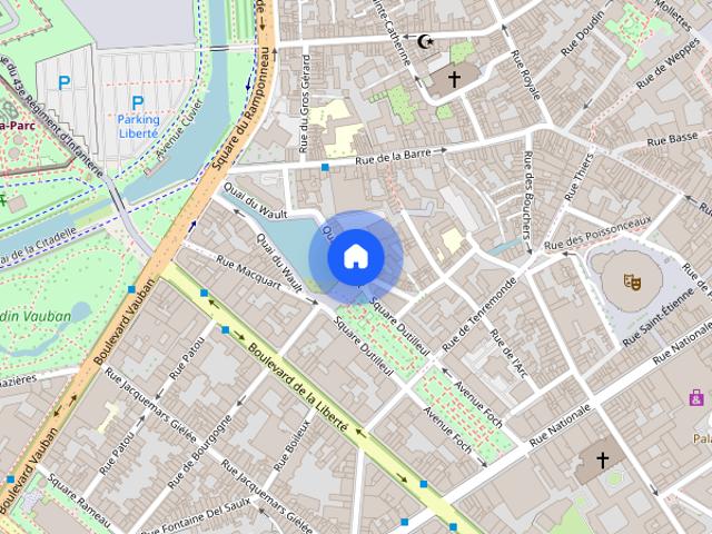 Tout savoir sur cet appartement dans le quartier Vieux Lille, à Lille
