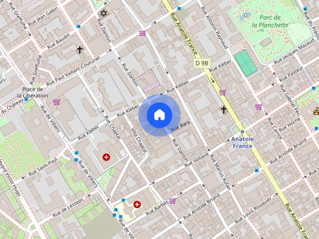 Tout savoir sur cet appartement dans le quartier Villiers Danton, à Levallois Perret