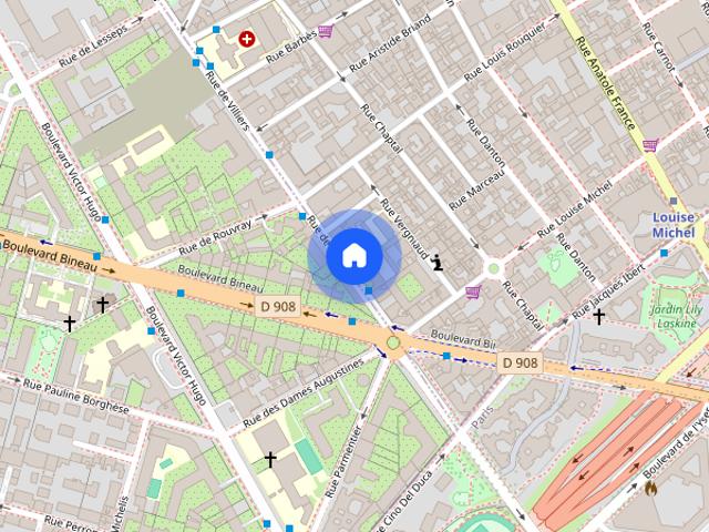 Tout savoir sur cet appartement dans le quartier Villiers L. Michel, à Levallois Perret