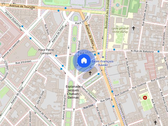Tout savoir sur cette maison dans le quartier Ecole Militaire, à Paris 7ème