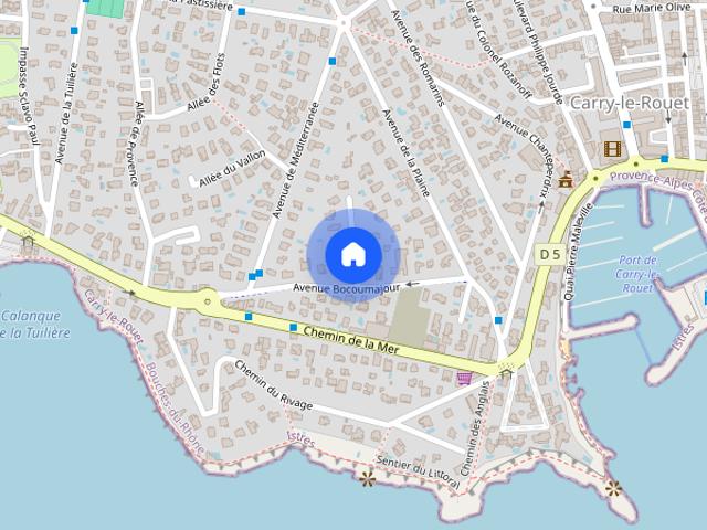 Tout savoir sur cette maison dans le quartier Ouest, à Carry le Rouet