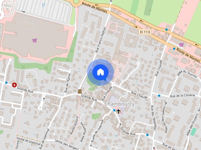 Tout savoir sur cette maison dans le quartier Nord, à Chambourcy