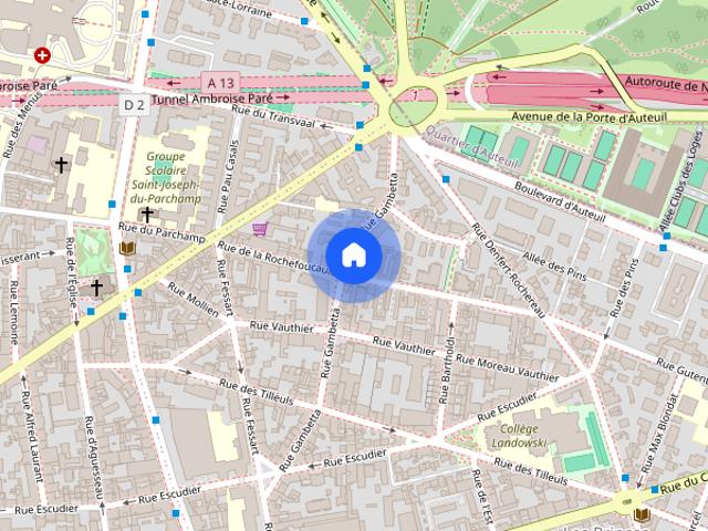 Tout savoir sur cette maison dans le quartier Prince–Marmottan, à Boulogne Billancourt