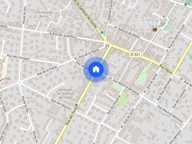 Tout savoir sur cette maison dans le quartier Vieux Croissy, à Croissy sur Seine
