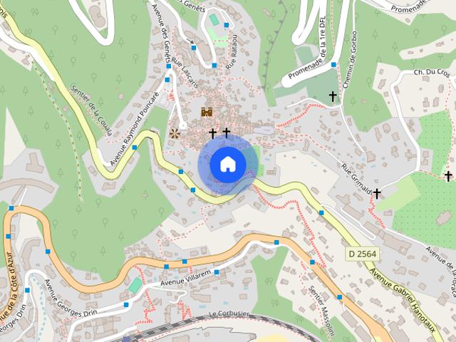Tout savoir sur cette maison dans le quartier Village Cros de Caste Coupiere Mont Gros, à Roquebrune Cap Martin
