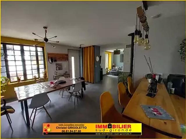 Toulenne 33210 Achat / Vente maison 4 pièces t4