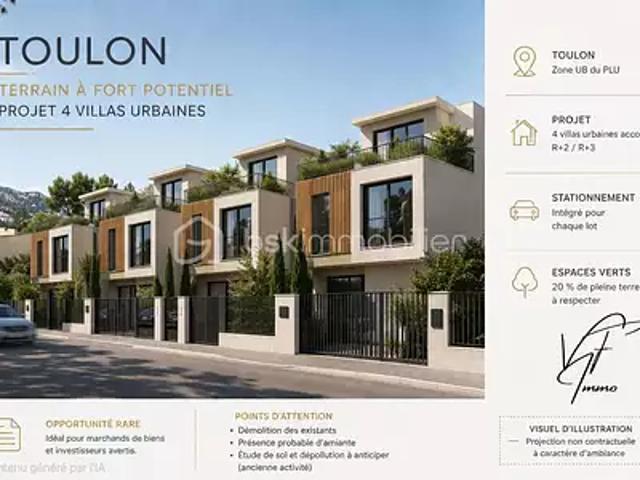 Toulon 83000 Achat / Vente terrain
