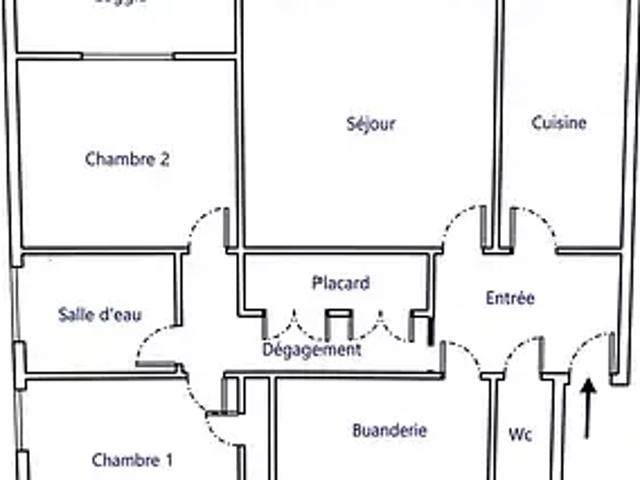 Toulon 83200 Achat / Vente appartement 3 pièces t3