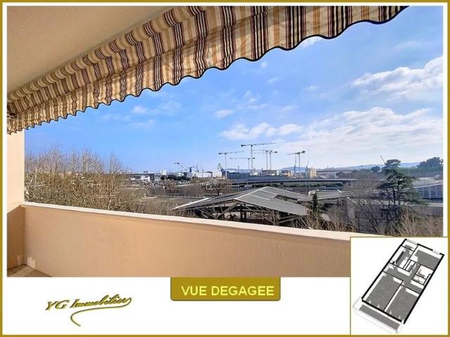 TOULON OUEST T3 de 60m² SUD avec TERRASSE