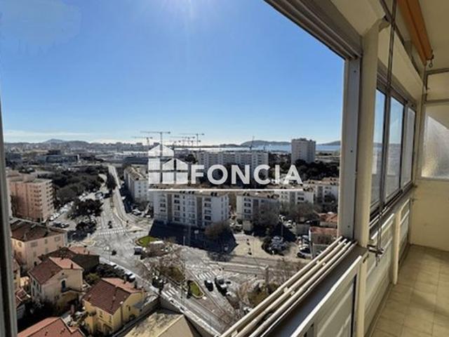 Toulon ouest t4 etage elevee belle vue degagee