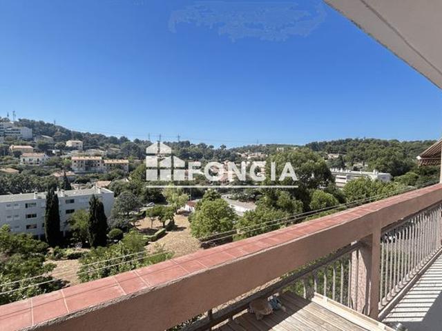 Toulon ouest valbertand t3, vue dégagee
