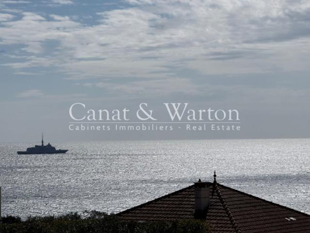 TOULON MOURILLON LAMALGUE VUE MER DEUX APPTS AVEC GARAGE SUR