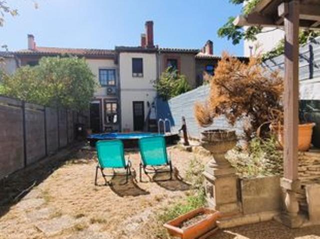Toulousaine avec jardin quartier Toulouse Saint Cyprien
