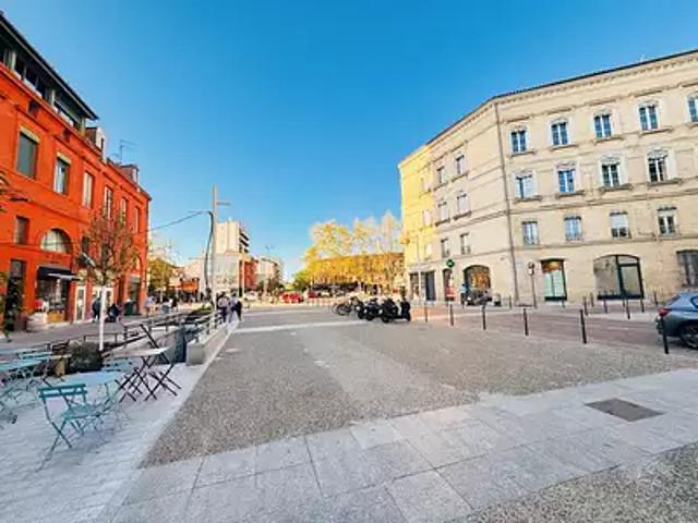 Toulouse 31000 Achat / Vente appartement 1 pièce t1 au dernier étage