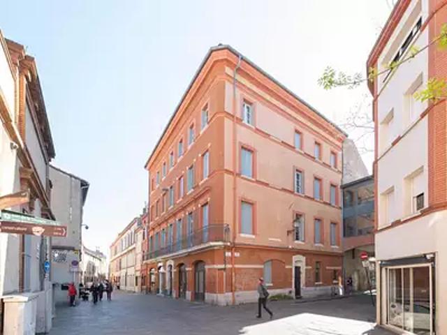 Toulouse 31000 Achat / Vente appartement 2 pièces t2 balcon