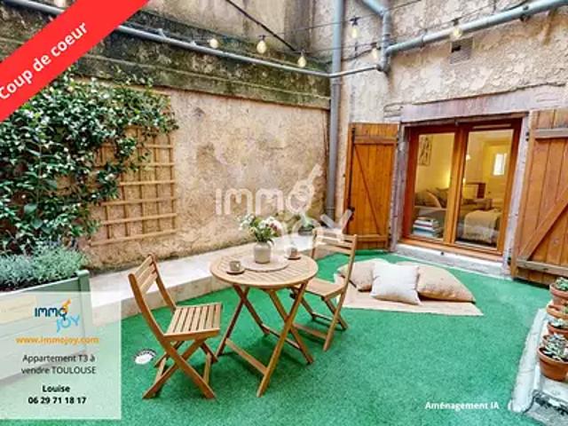 Toulouse 31000 Achat / Vente appartement 3 pièces t3