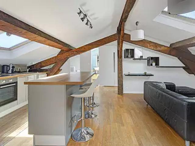 Toulouse 31000 Achat / Vente appartement 3 pièces t3 au dernier étage