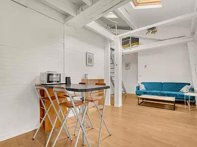 Toulouse 31000 Location appartement 1 pièce t1 au dernier étage