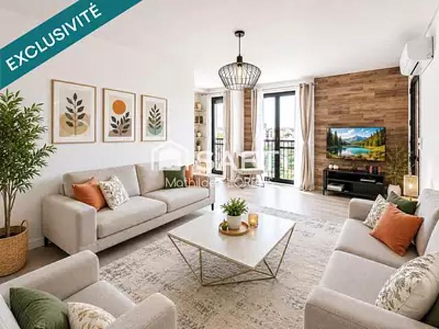 Toulouse 31100 Achat / Vente appartement 4 pièces t4 balcon parking