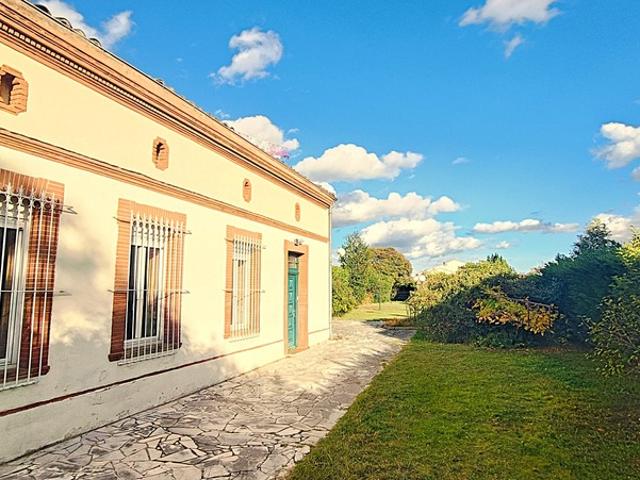 Toulouse – Barrière de Paris – Belle toulousaine de 160 m² avec jardin plein sud de 400 m²