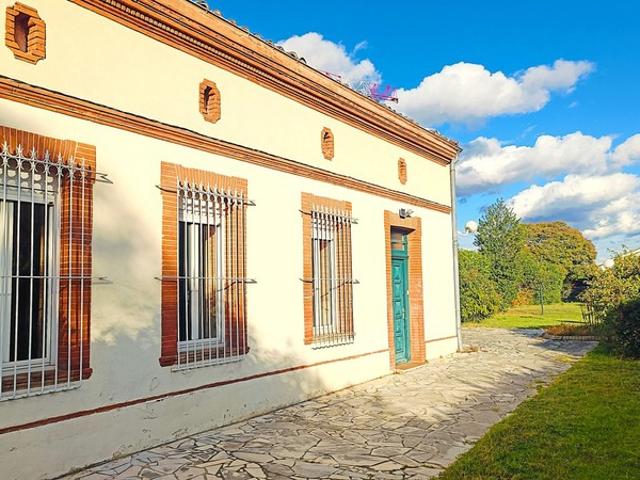 Toulouse – Barrière de Paris – Belle toulousaine de 160 m² avec jardin plein sud de 400 m²