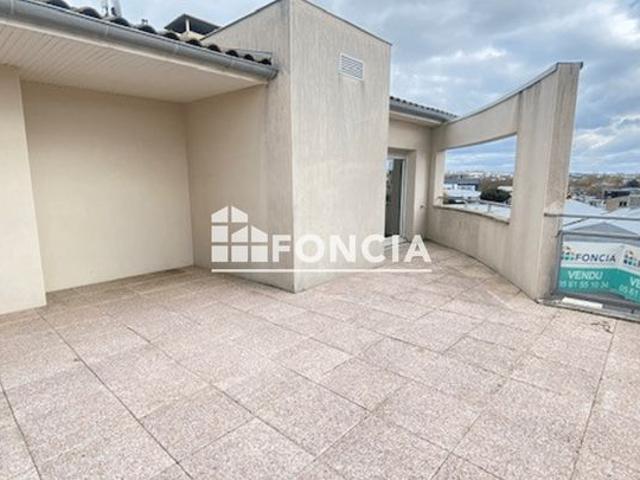 TOULOUSE CROIX DAURADE APPARTEMENT T4 80.70 m² TERRASSE 30 m²